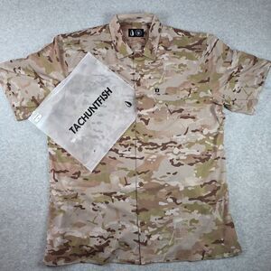 Tachuntfish MC Arid Mojiti Cami Short Sleeve Button Down Mens 4XL New